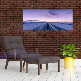 A téli út képe (120x50 cm)