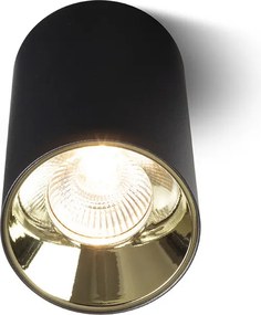 RENDL CANTO stropní bez dekoračního kroužku černá 230V LED GU10 8W