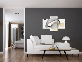 Kép - Geometriai formák N⁰3 (90x60 cm)