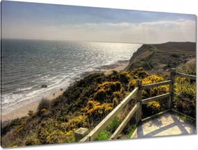 Festmények 120x80 Esti kép Balti-tenger