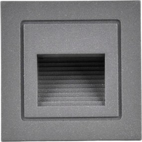 Goldlux Q6 LED-es kültéri süllyesztett lépcsővilágító lámpatest