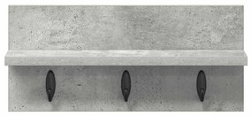 Fali Kabáthorog Beton szürke 40 x 10.5 x 18 cm Faanyag