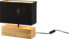 Trio WOODY R50181080 Asztali lámpa 1x60w/e27 ip20