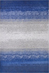 Nappali szőnyeg 120x180cm, csúszásgátló univerzális, zsenília kék