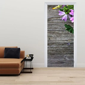 Fotótapéta ajtóra - Réti virágok (95x205cm)