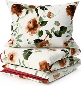 Kétoldalas ágyneműhuzat DUO SENSE ROSALIA mintás + párnahuzat 40x50 cm INGYEN Ágyneműhuzat mérete: 70 x 90 cm | 140 x 200 cm