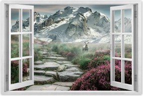 Poszterek 60x40 Hegyi kilátás Tájkép Köd