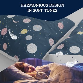 Sleepwise Soft Wonder Kids-Edition, ágynemű, 140 x 200 cm, 65 x 65 cm, légáteresztő, mikroszálas