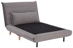 Spike Velvet kanapéágy Szürke - Bársony