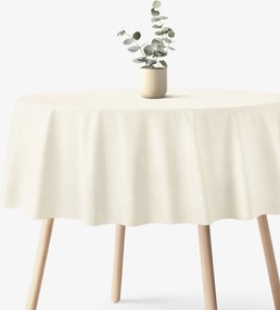 Goldea kör alakú terítő malaga - krémszínű Ø 250 cm