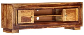 vidaXL tömör akácfából TV-szekrény 118 x 30 x 40 cm
