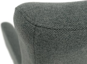 Füles fotel, mentol/tölgy, SAMY