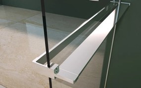 Rochelle || Chrome zuhanypolc és törölközőtartó zuhanyfalhoz, 140 cm