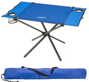 Kemping asztal DIVERO Kék 80 x 50 cm