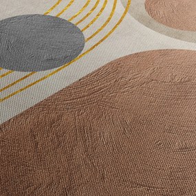 Kép - Modern kollázs (órával) (90x30 cm)