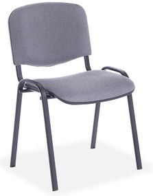 Viva konferencia szék, fekete lábak, szürke