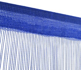 2 db kék zsinórfüggöny 100 x 250 cm