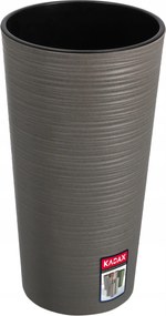 Virágtartó Kaspó Ökológiai Szürke 19cm