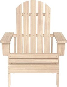 Tömör fenyőfa kerti Adirondack szék