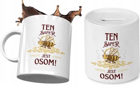 Tűzszerésznek Bögre Ajándék persely szett fényképes nyomtatással