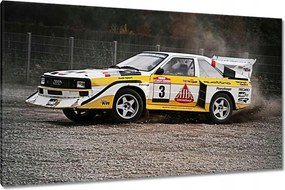 Képek 120x70 Audi Quattro Drift oldalfal