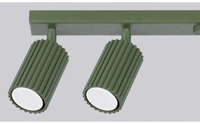 Zöld spotlámpa 6,5x117 cm Gleam – Sollux