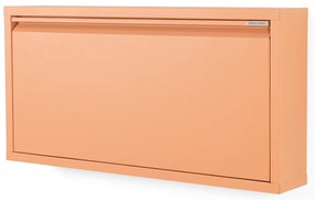 Lazacszínű fém billenő ajtós cipőtartó 75x37,5x12,5 cm Billy – Spinder Design