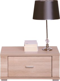 Éjjeliszekrény typ 21, sonoma tölgy, GRAND