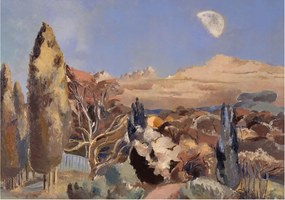 Flizelin tapéta Divatos 3D fali ragasztó Erdei tájkép 208x146 ragasztó