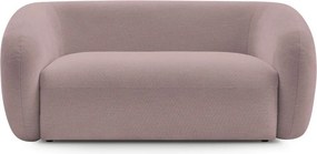 Rózsaszín zsenília kanapé 160 cm Celine – Bobochic Paris