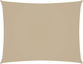 vidaXL bézs téglalap alakú oxford-szövet napvitorla 2,5 x 3,5 m