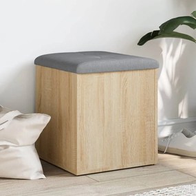 sonoma tölgyfa tárolópad 42 x 42 x 45 cm