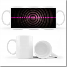 Fotó bögre Zenei hullám