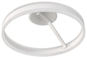 LED Dimmelhető felületre szerelhető csillár LED/86W/230V 3000-6500K fehér + távirányítás