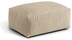 Bézs bársony moduláris lábtartó Martina – Micadoni