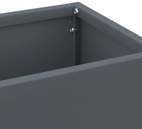 Esernyőtartó Antracit Fém Standard Esernyőtartó Négyszögletes