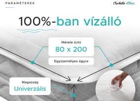 Steppelt vízhatlan matracvédő 80 x 200 cm