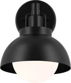 Kichler klasszikus fali lámpa niva fekete opál elskl-niva-1w-1p-bk