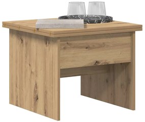 vidaXL Dohányzóasztal Artisan tölgy 55 x 54,5 x 45 cm Faanyag