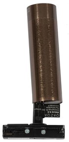 Modern spot sötét bronz színben 1 fázisú sínrendszerhez 35 mm - Iconic Jeana Luxe