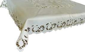 Abrosz Asztalra 130x170 Krémszínű Dekoratív Virágok
