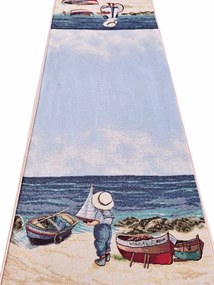 Futópad 40x100 cm gobelin nyári strand tengeri Mintaválaszték asztalra padra