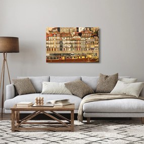 Kép - Vízparti negyed, Portugália (90x60 cm)