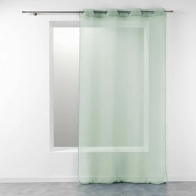 Világoszöld átlátszó függöny 140x240 cm Telma – douceur d'intérieur