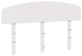fehér tömör fenyőfa fejtámla 160 cm