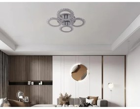 LED Dimmelhető felületre szerelhető csillár LED/55W/230V 3000-6500K + távirányító