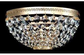 Maytoni DIA700-WL-02-G - Mennyezeti lámpa OTTILIA 2xE14/60W/230V