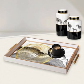 Üveg tálca, 38×24 cm – TPB9820