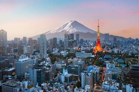 Fotográfia Mt. Fuji and Tokyo skyline, Jackyenjoyphotography