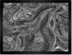 Poszterek keretben 40x30 Absztrakt